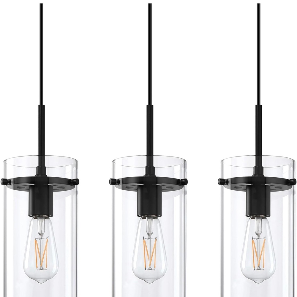 Modern Black Pendant Light Fixture